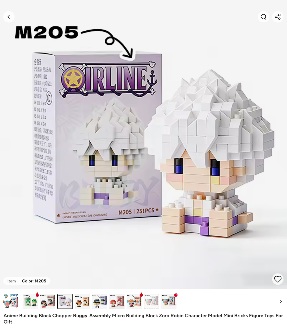 ONE PIECE Sun God Nika Luffy Micro Building Block Chopper Ace Buggy 3D Anime Model Assembly Mini Bricks Figure Toys