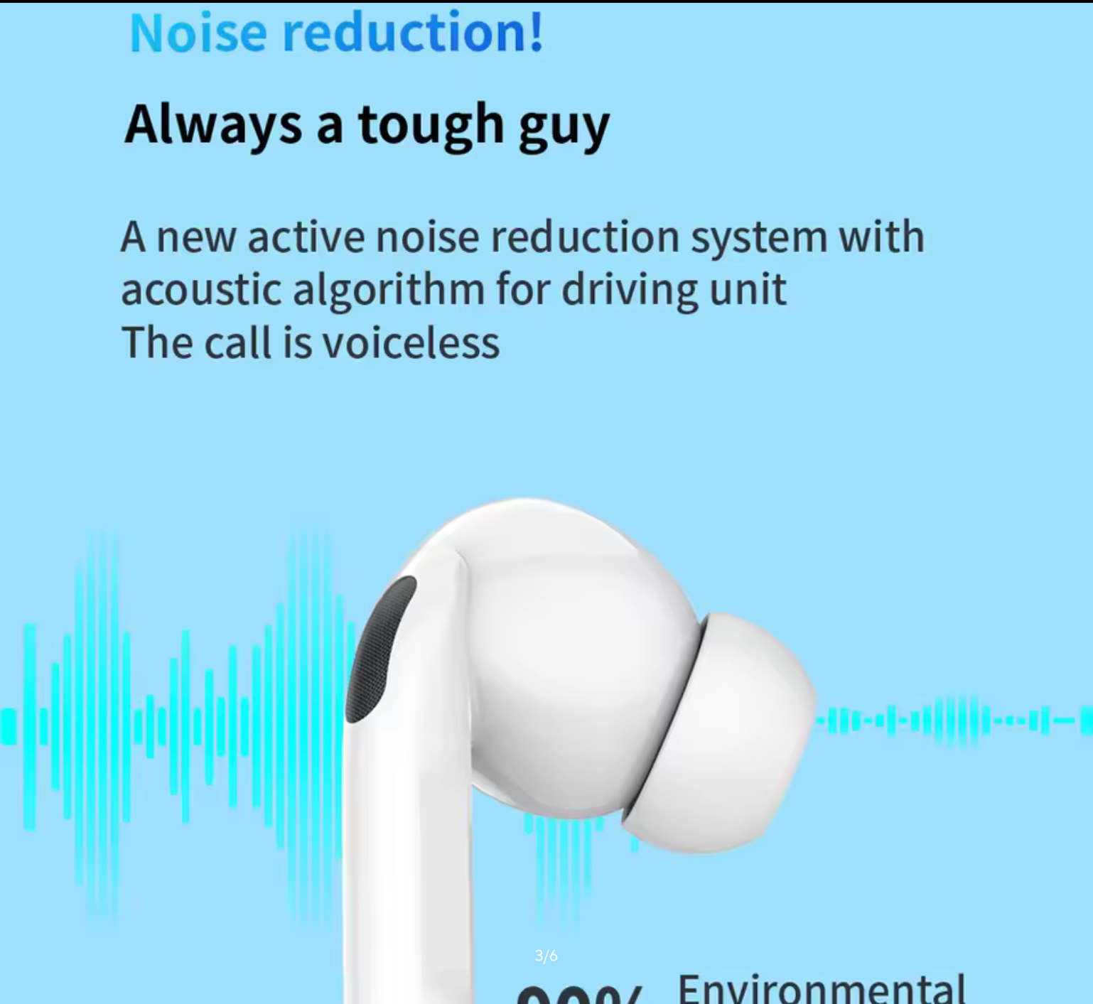 True Wireless Bluetooth Earbuds – HiFi Sound, Low Latency & Noise Reduction for iOS & Android