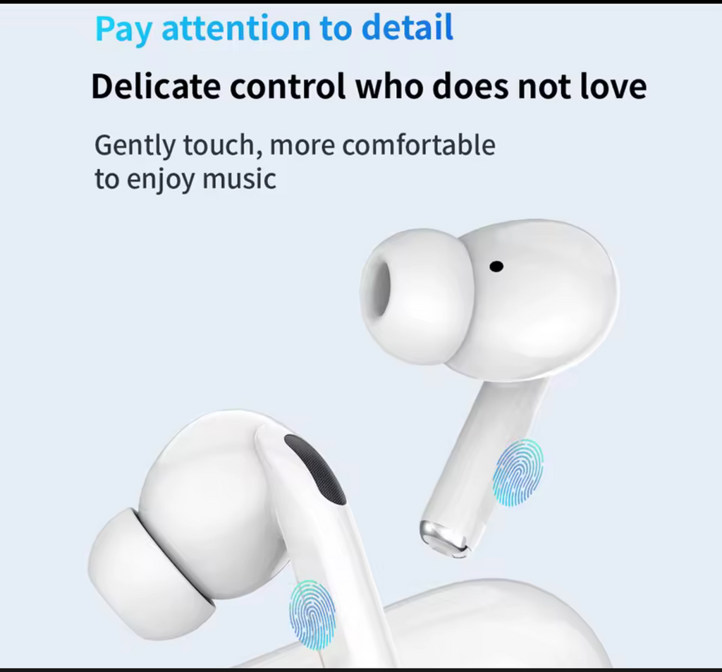 True Wireless Bluetooth Earbuds – HiFi Sound, Low Latency & Noise Reduction for iOS & Android