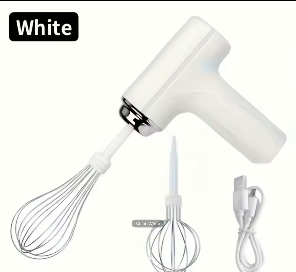 Electric Egg Beater Rechargeable Handheld Hand Mixer
