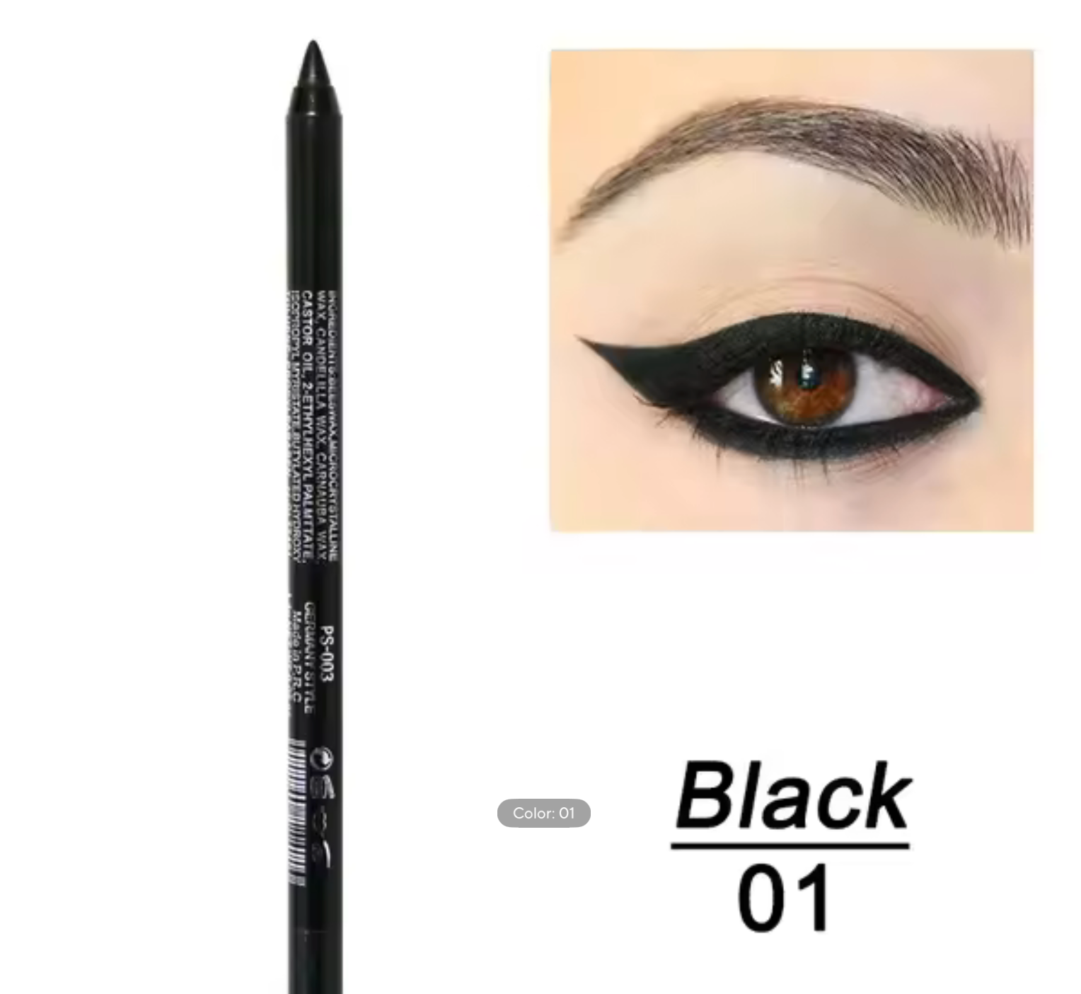 Silkworm Pearlescent Eyeshadow Pen Eyeliner Gel Pen Waterproof Eyebrow Pen High Gloss Colour Eyeliner Pen Long-Lasting Cosmetics