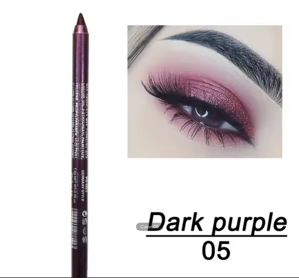 Silkworm Pearlescent Eyeshadow Pen Eyeliner Gel Pen Waterproof Eyebrow Pen High Gloss Colour Eyeliner Pen Long-Lasting Cosmetics