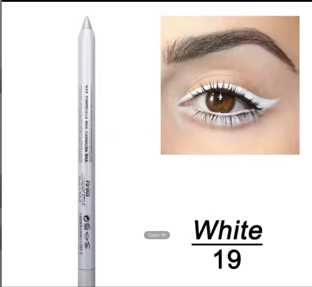 Silkworm Pearlescent Eyeshadow Pen Eyeliner Gel Pen Waterproof Eyebrow Pen High Gloss Colour Eyeliner Pen Long-Lasting Cosmetics