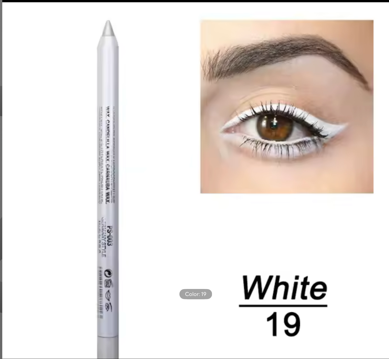 Silkworm Pearlescent Eyeshadow Pen Eyeliner Gel Pen Waterproof Eyebrow Pen High Gloss Colour Eyeliner Pen Long-Lasting Cosmetics
