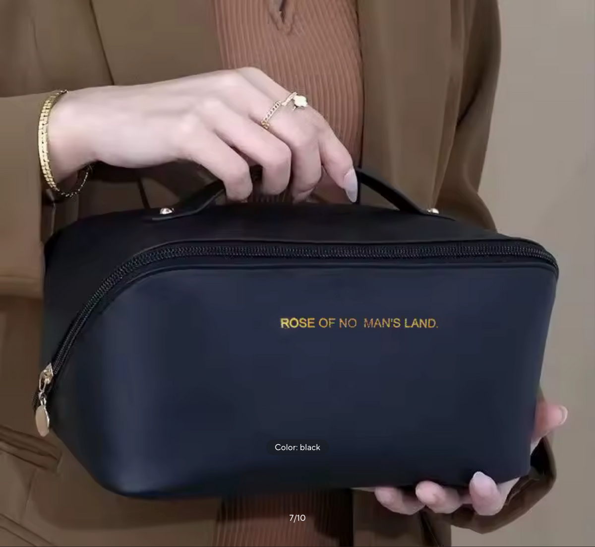 Makeup Organizer Female Toiletry Kit Bag Make Up Case Storage Pouch Luxury Lady Box, Cosmetic Bag, Organizer Bag For Travel Zip