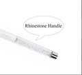 1Pc 3D Acrylic Nail Brush White Design Liquid Powder.