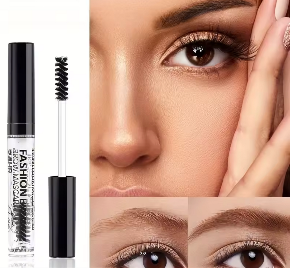 Transparent Eyelash Serum Gel Lash Enhancer Lash Nourishing Liquid