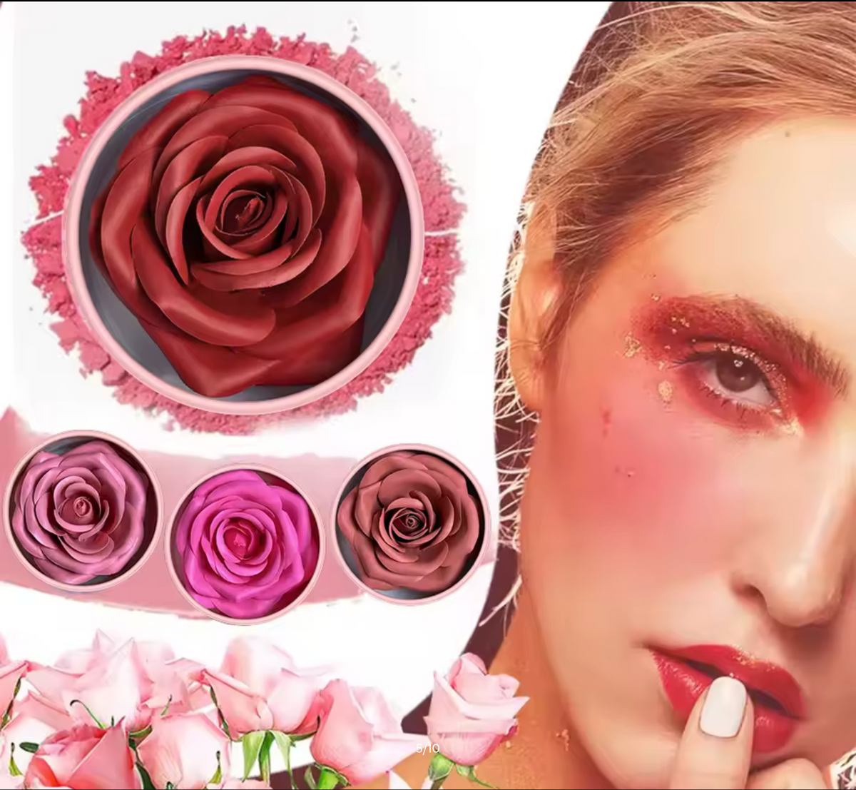 2pcs Petal Blush Set with Brush