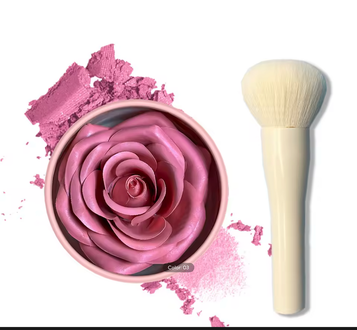 2pcs Petal Blush Set with Brush