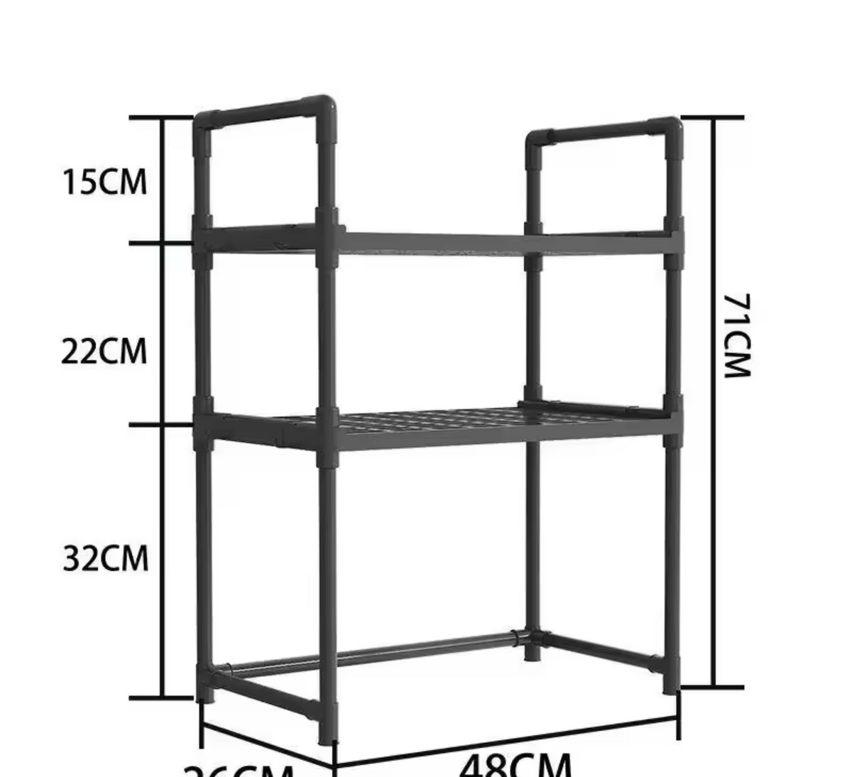 Multifunctional Kitchen Storage Rack Microwave Oven Organizer