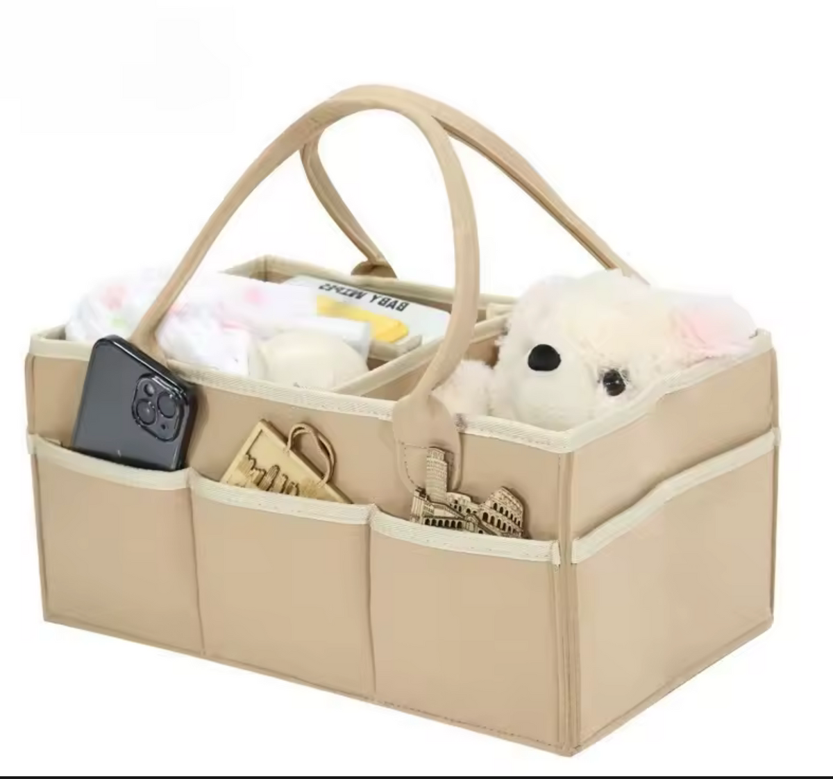 Children's Felt Diaper Storage Bag Baby Miscellaneous Toys Diapers Large Capacity Felt Diaper Bag