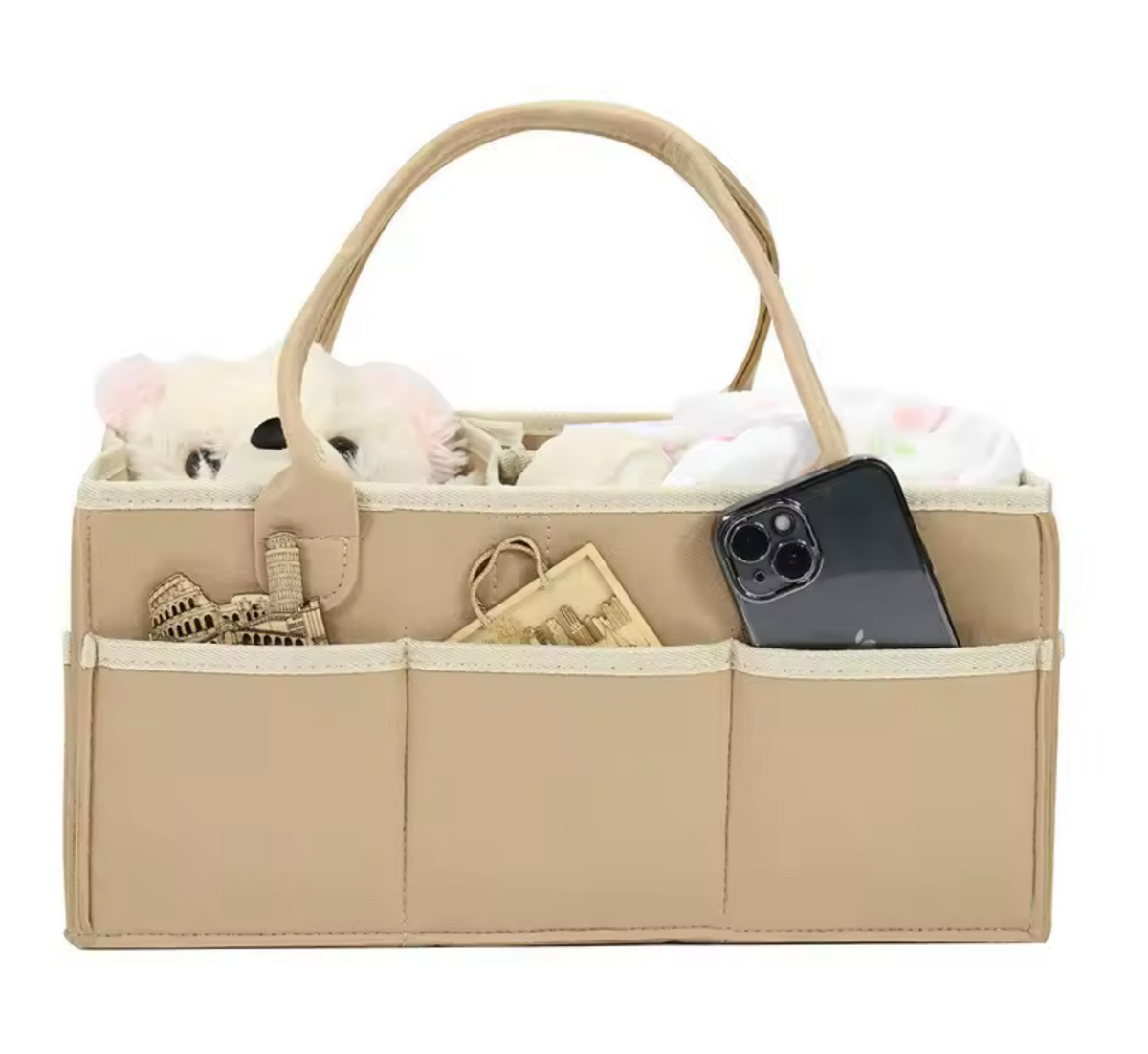 Children's Felt Diaper Storage Bag Baby Miscellaneous Toys Diapers Large Capacity Felt Diaper Bag
