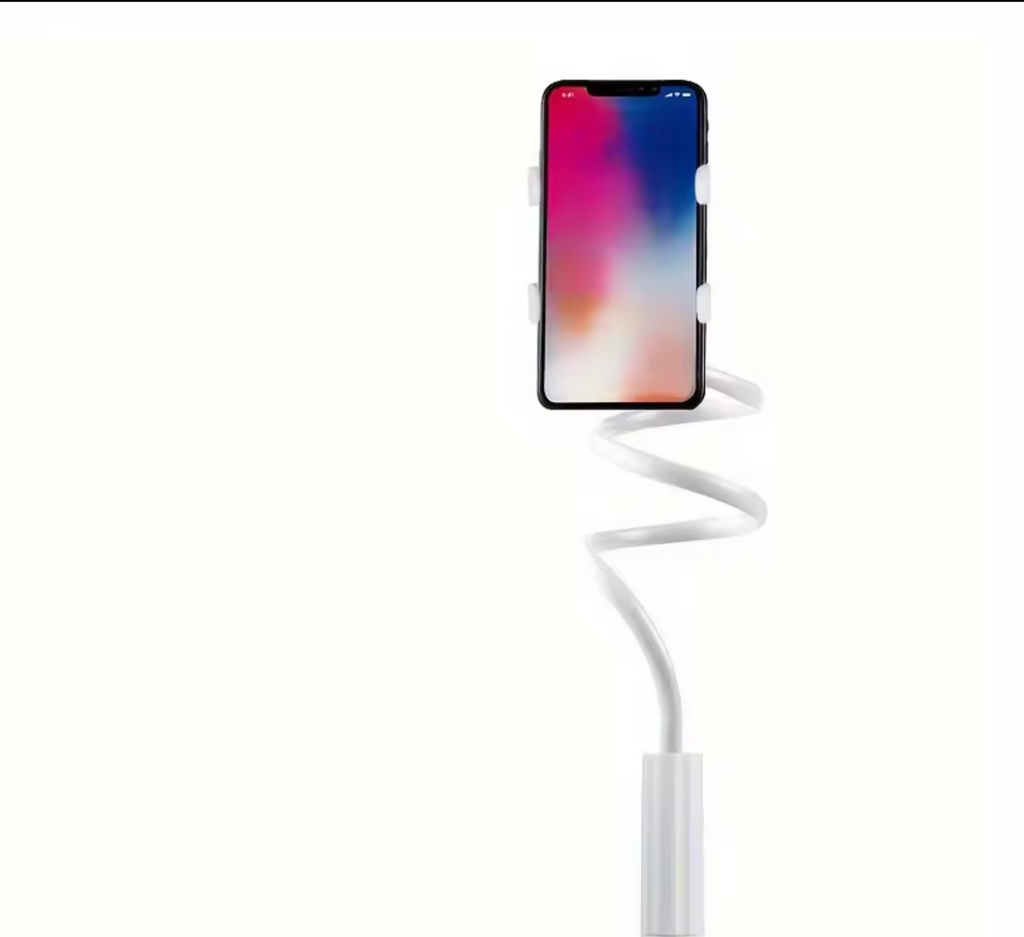 Lazy Bedside Desktop Mobile Phone Clamp Bracket Flexible Long Arm Gooseneck Lazy Person Bracket With Handle Overhead Live Bracket