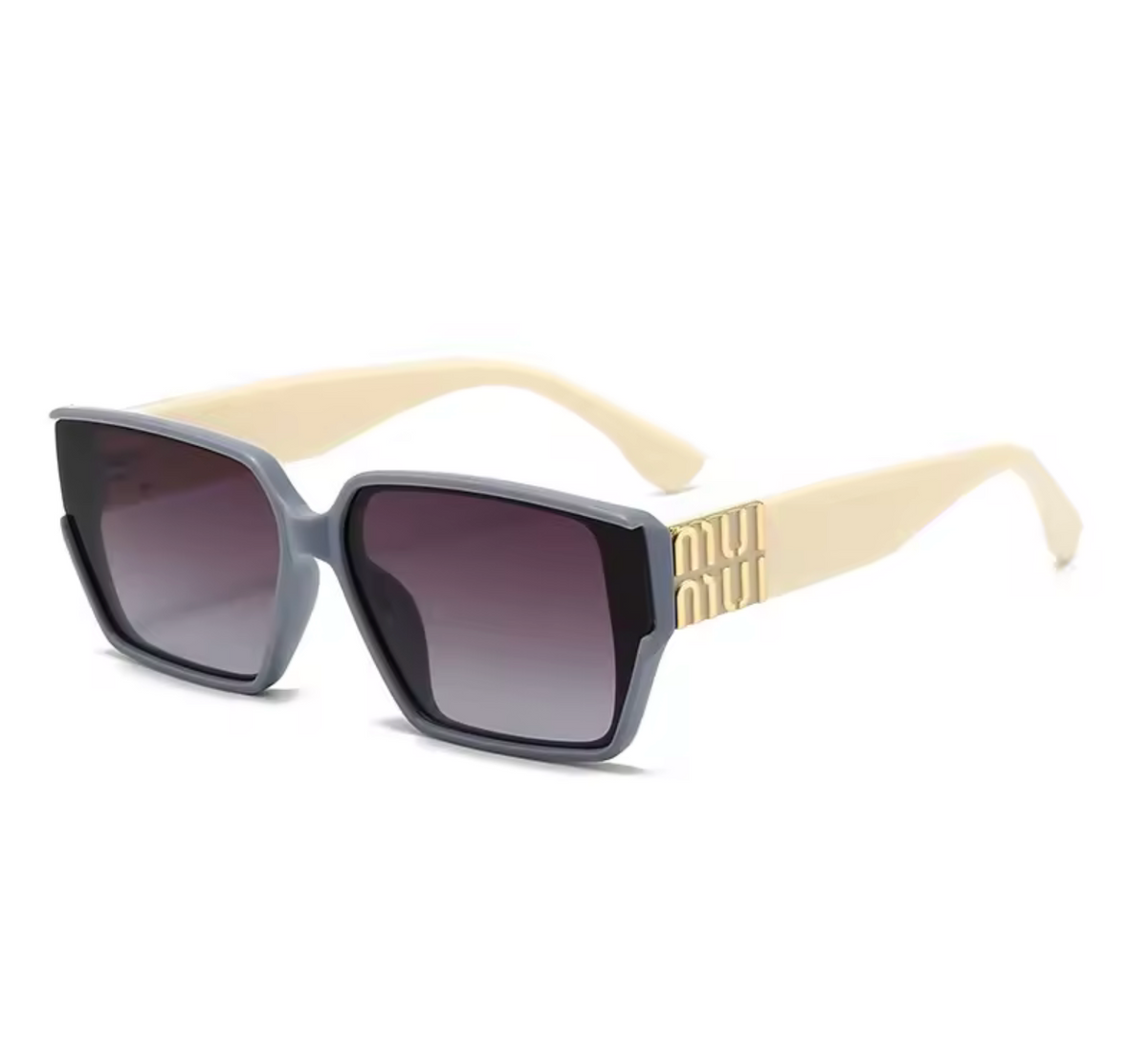 Fashion MM Designer Sunglasses for Women and Men Stylish Square Luxury Glasses Unisex Trend Vintage Shades UV400