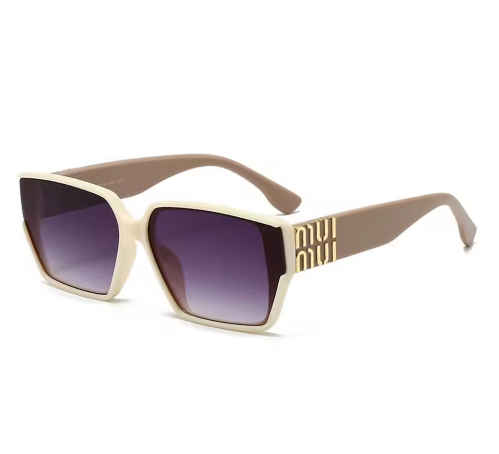 Fashion MM Designer Sunglasses for Women and Men Stylish Square Luxury Glasses Unisex Trend Vintage Shades UV400