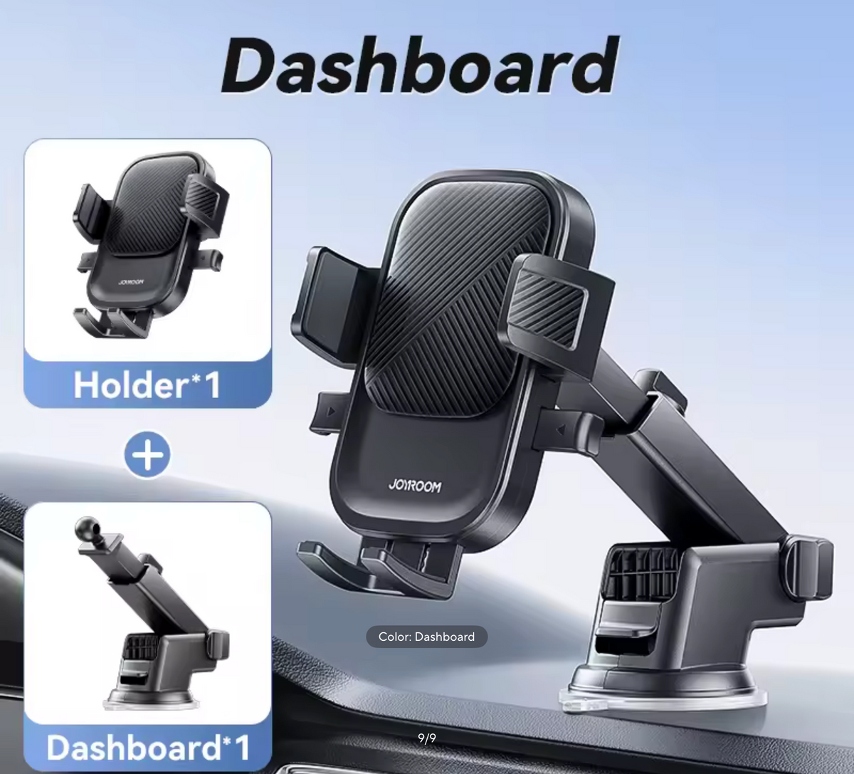 Joyroom Phone Holder Mount for Car Air Vent Hands-Free Universal Cell Phone Mount 360° Rotation for iPhone Samsung Xiaomi Huawei