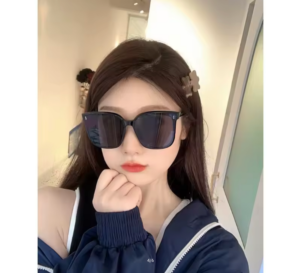 Sunglasses Trend Men Women Driving UV Protection Large Frame Square Sunglasses