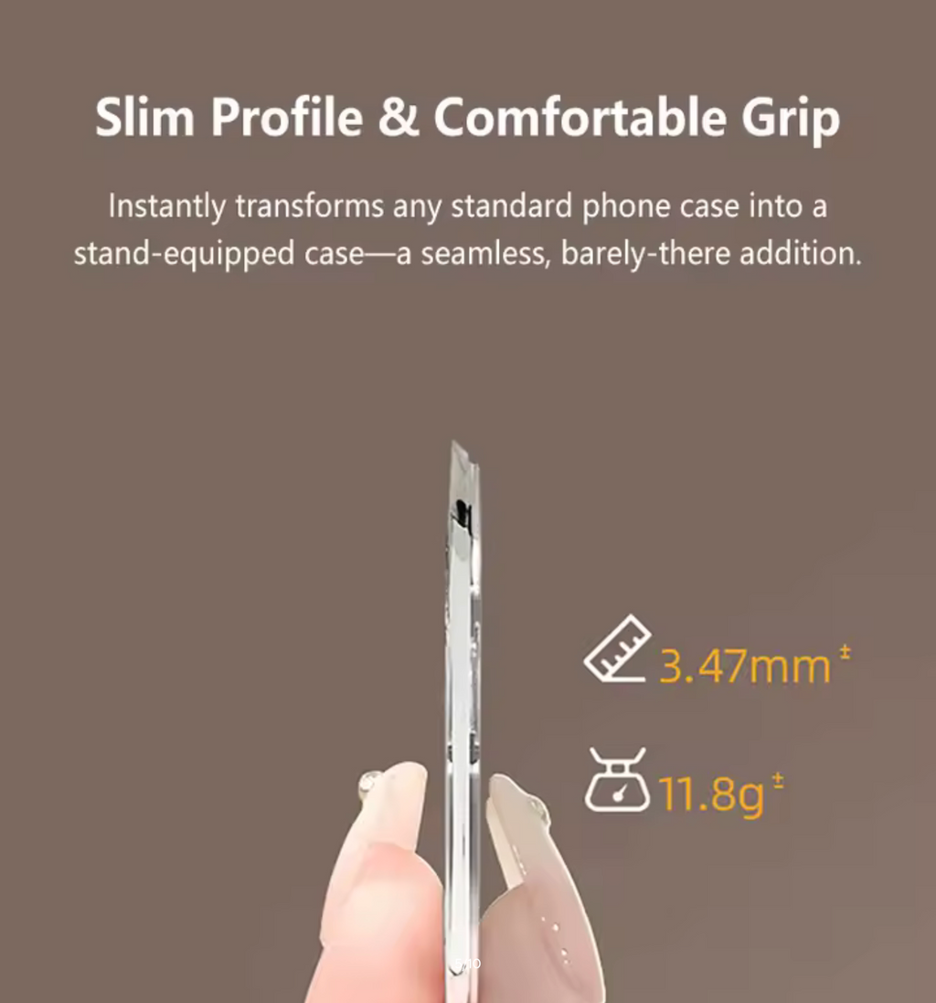360° Rotating Magnetic Phone Stand With Mirror Invisible Back Sticker Holder Universal Foldable Bracket For Women 2026