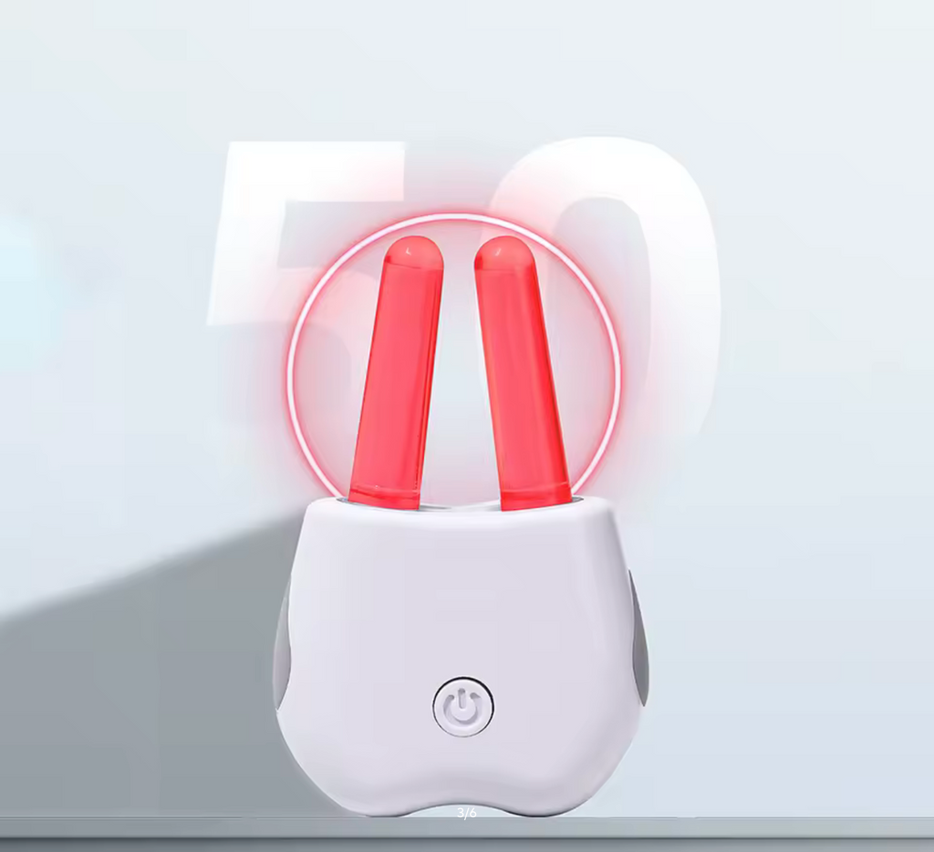 Smart Nasal Red Light Device, Portable Rechargeable Nasal Device for Allergy & Sinus Chronic Rhinitis / Itchy / Runny Nose Care