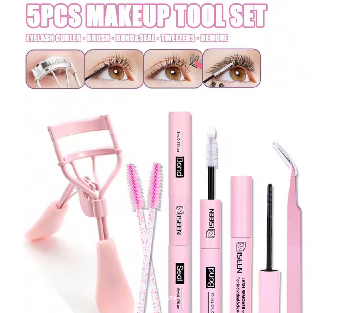 ISEEN Lash Bond and Seal 10ml for Lash Clusters