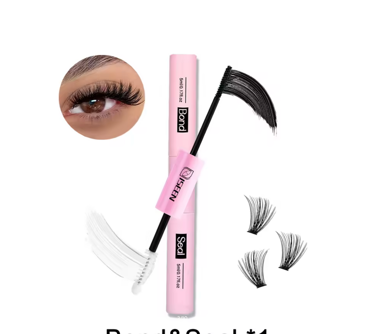 ISEEN Lash Bond and Seal 10ml for Lash Clusters