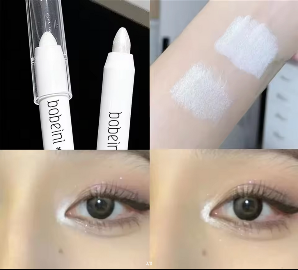 Shimmering Highlight Stick – Glitter White Eyeshadow Pencil & Dazzling Makeup Highlighter