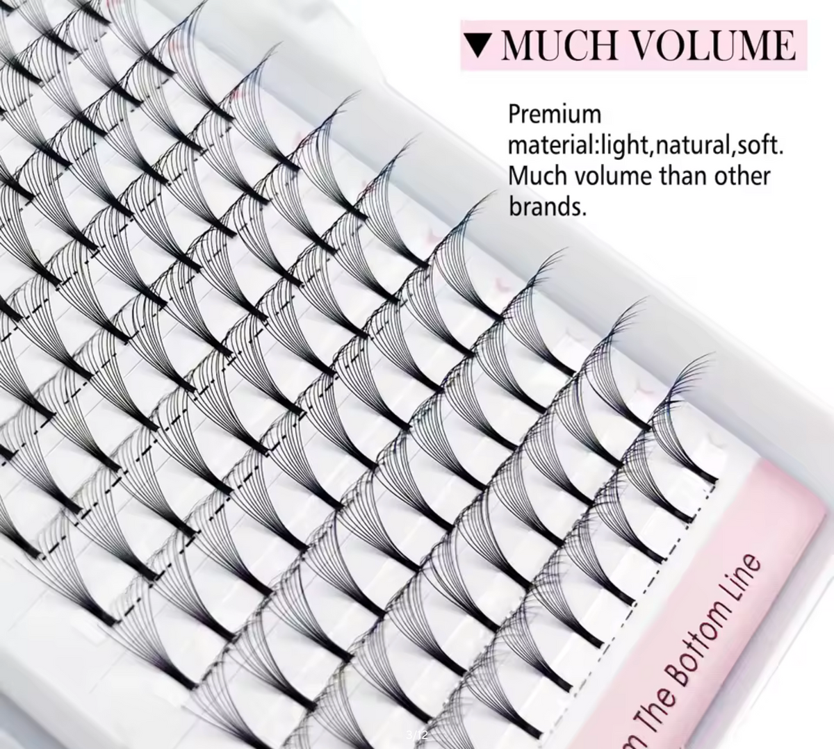 CoMango Premade Volume Fans Short Stem Russian Eyelash Extensions Wide Fans 3D 4D 5D 6D 8D 10D Faux Mink Lashes Wholesale