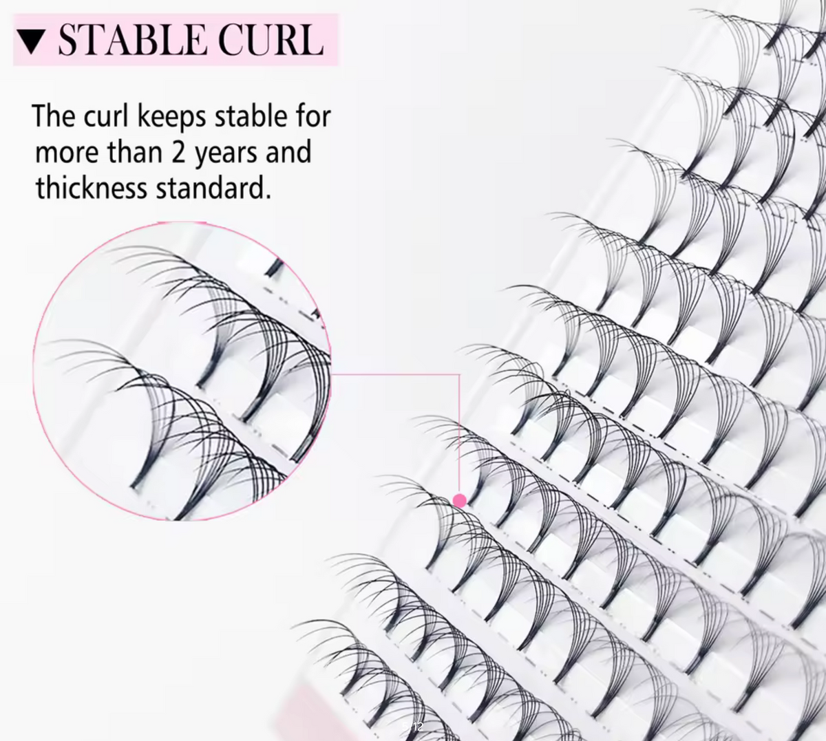 CoMango Premade Volume Fans Short Stem Russian Eyelash Extensions Wide Fans 3D 4D 5D 6D 8D 10D Faux Mink Lashes Wholesale
