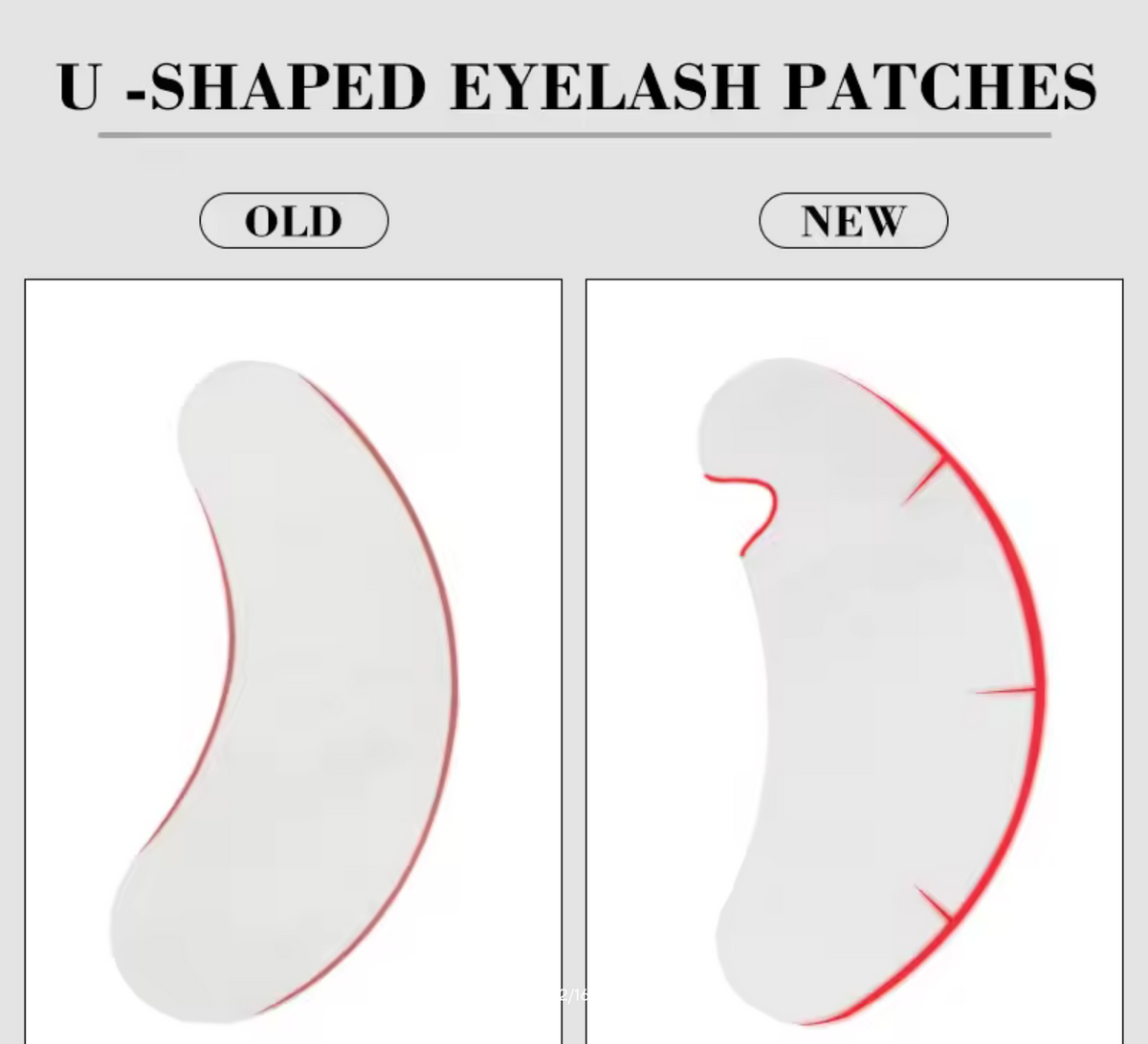 50 Pairs Eye Pads for Eyelash Extension – Hydrogel Under Eye Patches