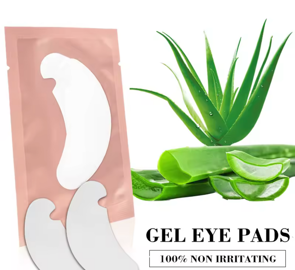 50 Pairs Eye Pads for Eyelash Extension – Hydrogel Under Eye Patches
