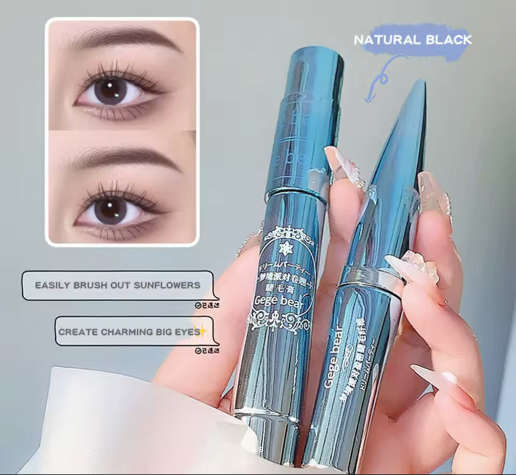 Gege Bear Dream Party Curly Black Sunflower Mascara
