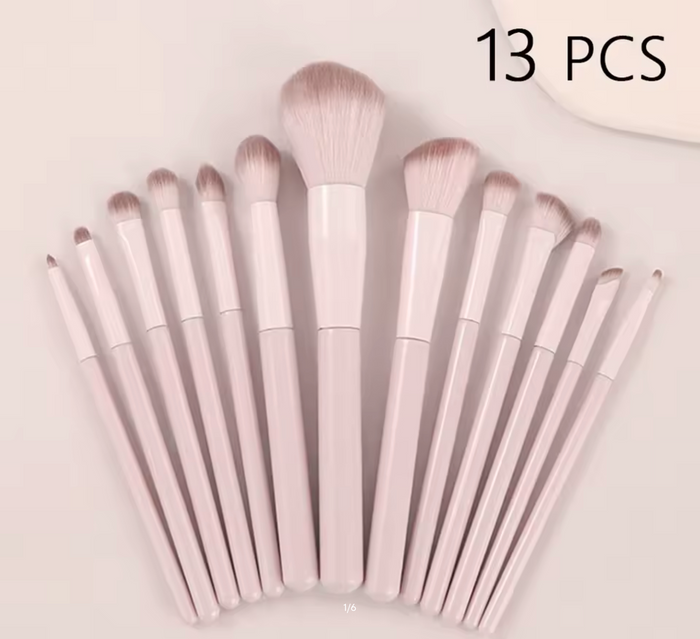 13 PCS Full Set Soft Makeup Brush Kit