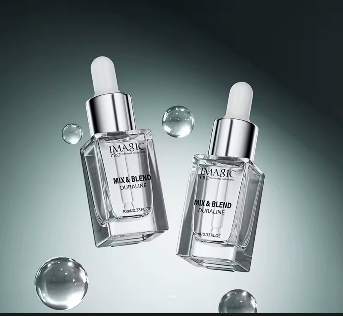 IMAGIC Makeup Thinner for Lipstick/Mascara/Eyeliner - MIX&BLEND to Enhance Color, Waterproof & Long Lasting, 10ml