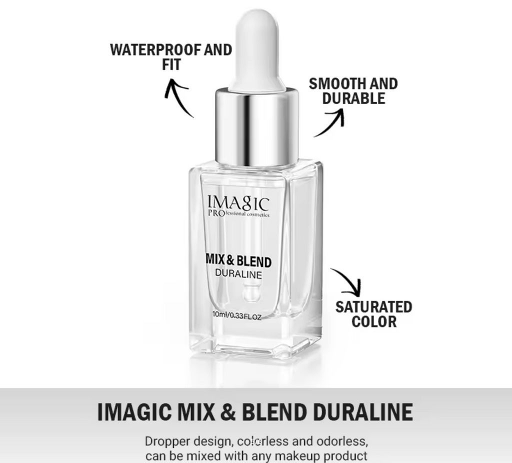IMAGIC Makeup Thinner for Lipstick/Mascara/Eyeliner - MIX&BLEND to Enhance Color, Waterproof & Long Lasting, 10ml