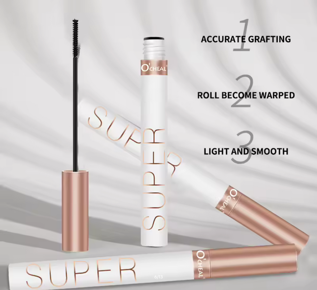 O'cheal Mascara Black Lash Eyelash Brush 3D Silk Thick Curling Lengthening Eyes Lashes Beauty Makeup Cosmetics Extension Mascara