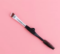 Eyelash Separator Portable Mascara Applicator Duo Angled Eyebrow Brush Foldable Spoolie Lash Brush