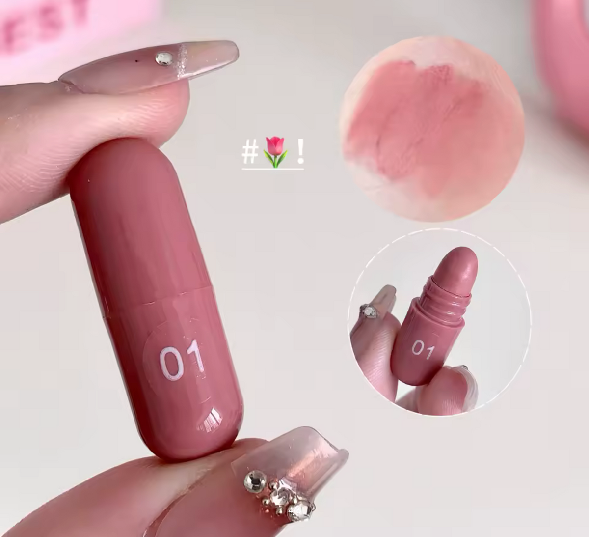 Magic Casa 12 Color Matte Lip Balm Set, Long-Lasting & Non-Fading, Perfect Gift for Women, Ideal for Makeup Festival