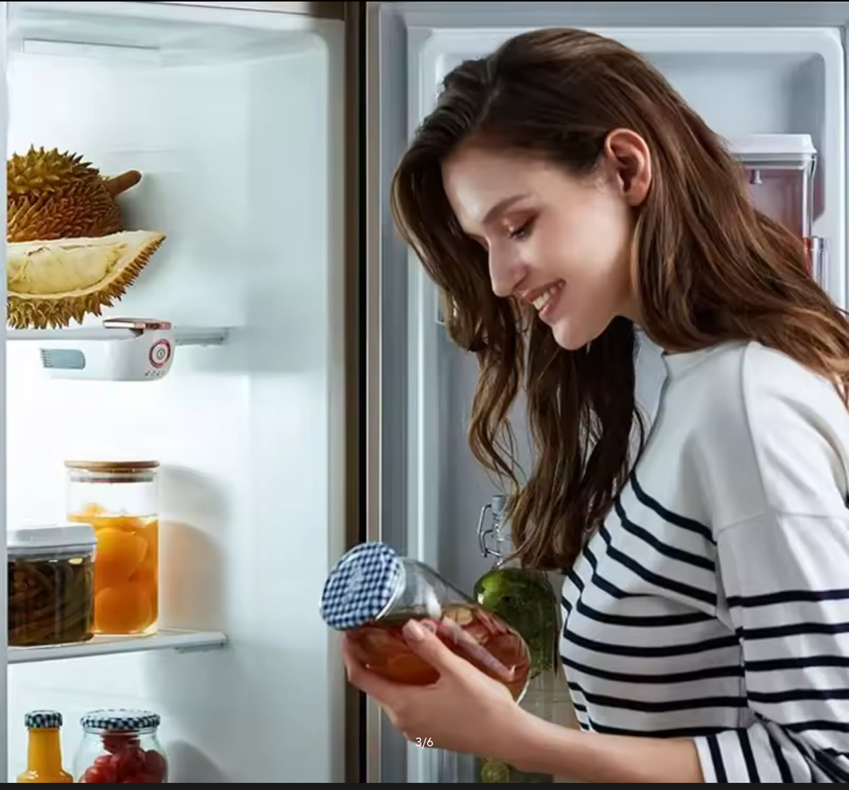 MORPHY RICHARDS Refrigerator Deodorizer Purifier Ozone Sterilization Deodorization Cleaner 2500mAh Rechargeable MR2060