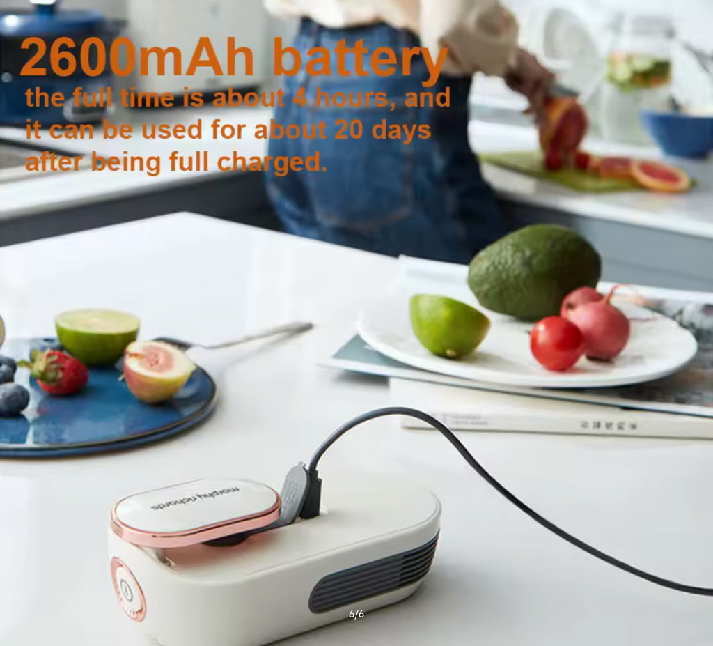 MORPHY RICHARDS Refrigerator Deodorizer Purifier Ozone Sterilization Deodorization Cleaner 2500mAh Rechargeable MR2060