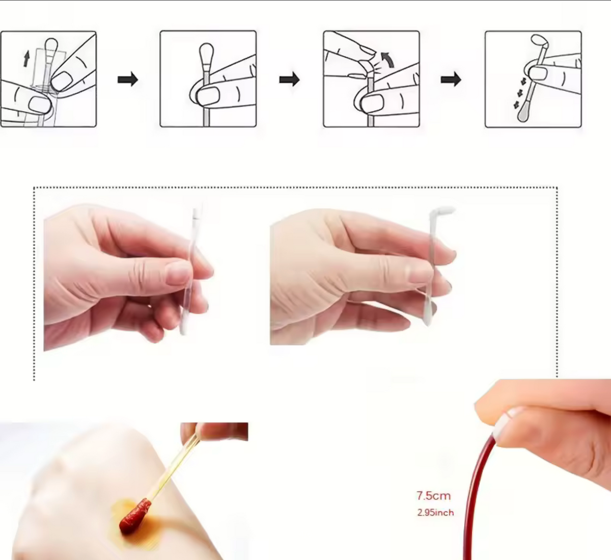 Iodine Swabs To Disinfect the Wound - 50 Swabs