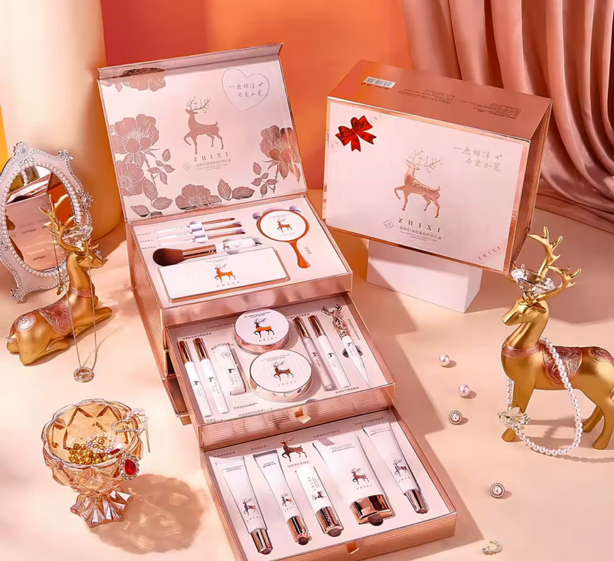 20 Pcs Makeup Set Box Full Box Lipstick Eyeshadow Set Gift Set Complete Make Up Skincare Products Cosmetics For Women