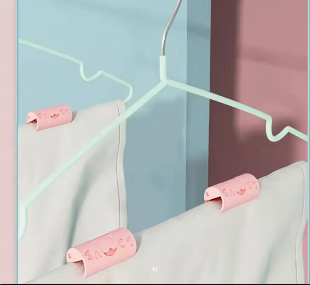 6PCS Invisible Needle-free Bed Sheet Holder Quilt Cover Non-slip Mattress Sheet Buckle Bed Pegs Clamp Fastener Gripper