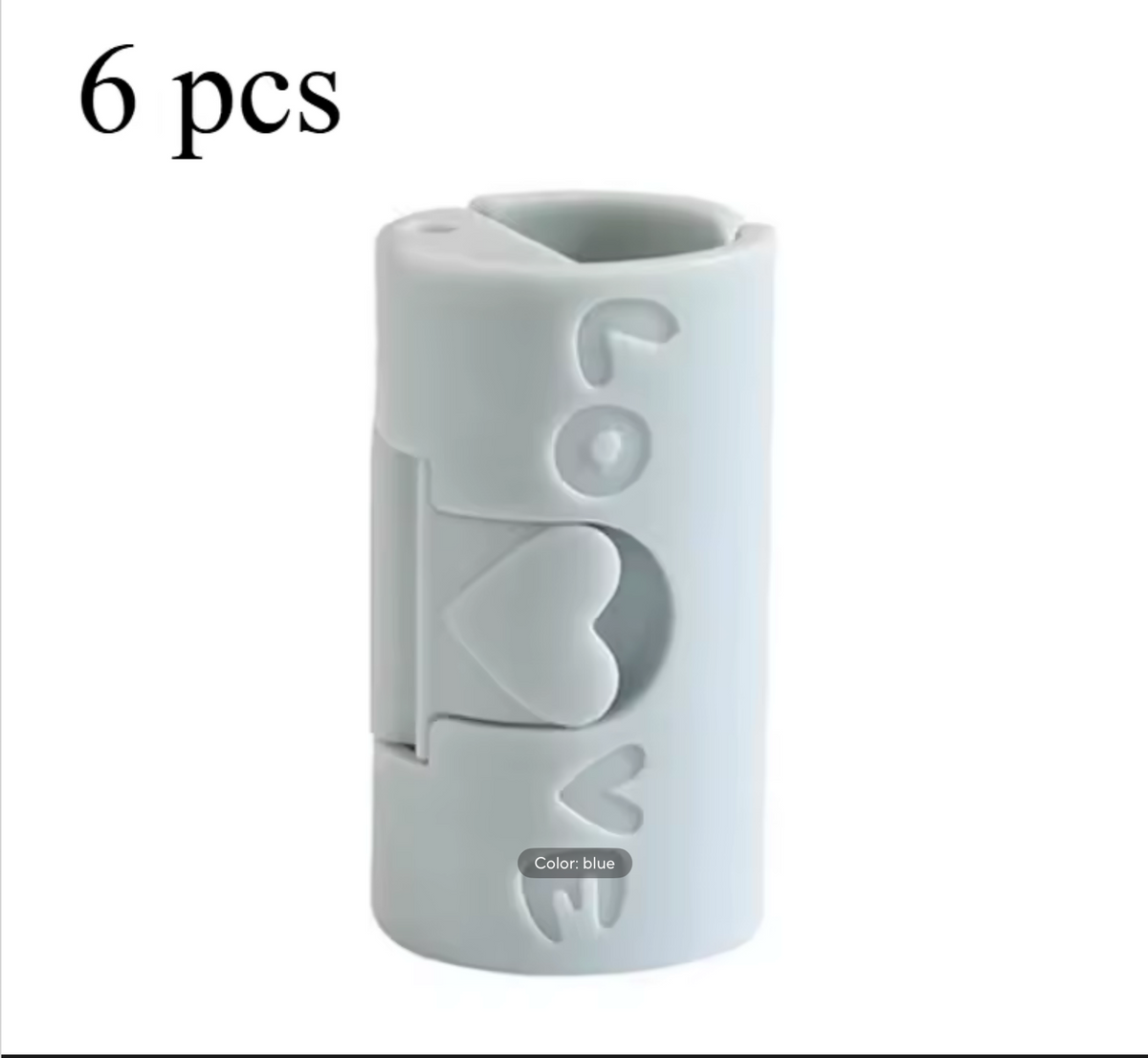 6PCS Invisible Needle-free Bed Sheet Holder Quilt Cover Non-slip Mattress Sheet Buckle Bed Pegs Clamp Fastener Gripper